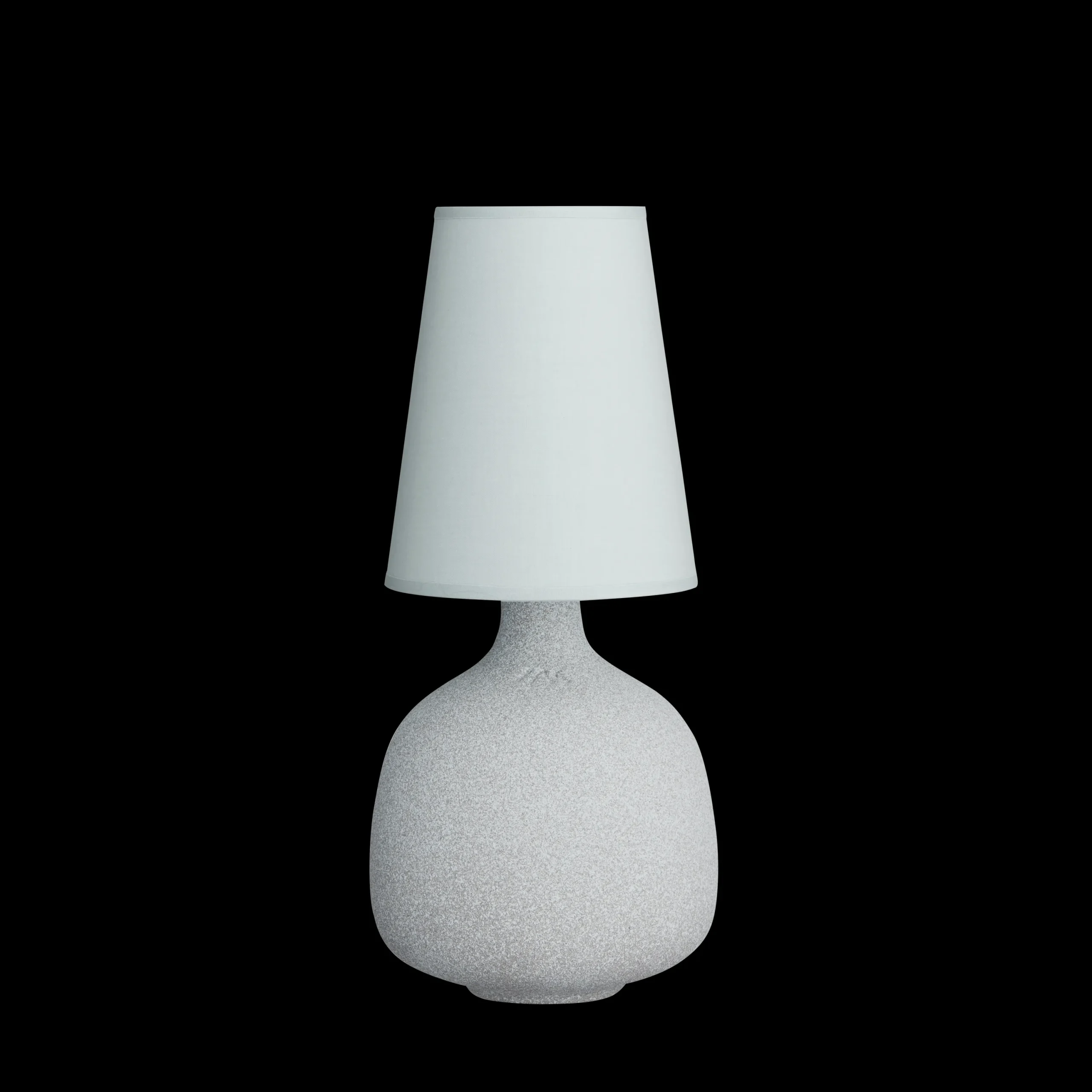 Kähler Bordlamper*Balustre Bordlampe H37.5 støvet blå (18110)