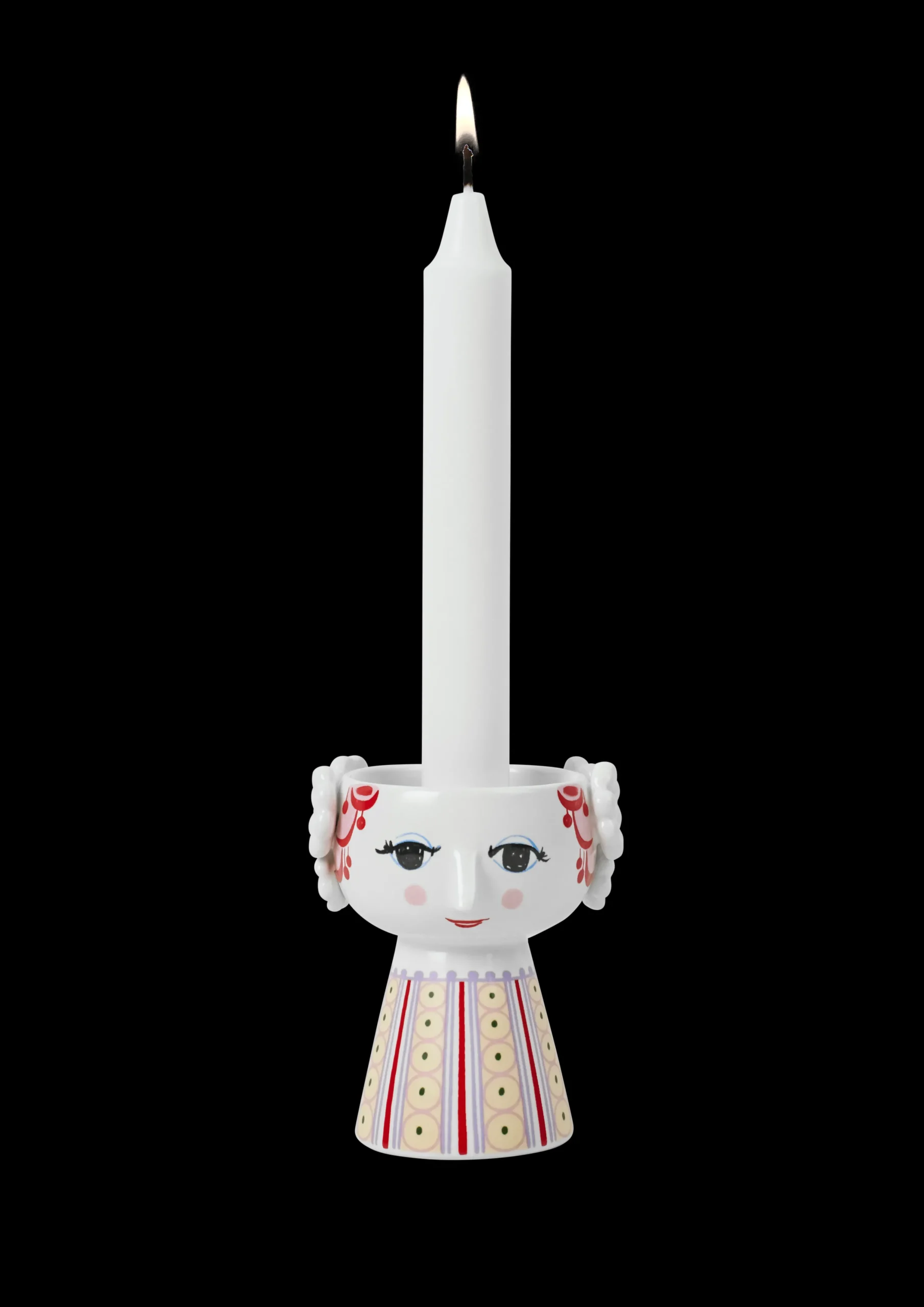 Bjørn Wiinblad Lysestaker Og Stearinlys|Kronelysestaker*Eva Lysestake H9.5 cm lavendel - Kjøp her