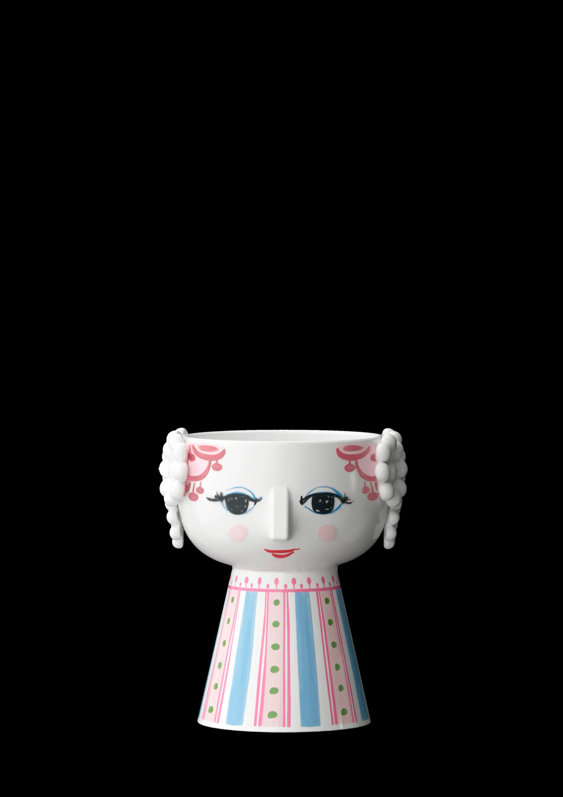 Bjørn Wiinblad Lysestaker Og Stearinlys|Kronelysestaker*Eva Lysestake H9.5 cm pink - Kjøp nå