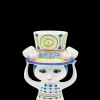 Bjørn Wiinblad Vaser Og Urtepotteskjulere*Lady with hat Vase H20.5 cm blå - Kjøp nå