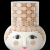 Bjørn Wiinblad Nyheter|Vaser Og Urtepotteskjulere*Olga Vase H35 cm sand