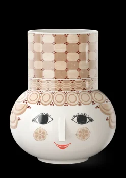 Bjørn Wiinblad Nyheter|Vaser Og Urtepotteskjulere*Olga Vase H35 cm sand