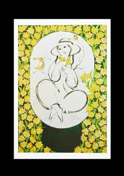 Bjørn Wiinblad Plakater Og Postkort|Barneplakater*Spring Sensations, 50x70 cm multi