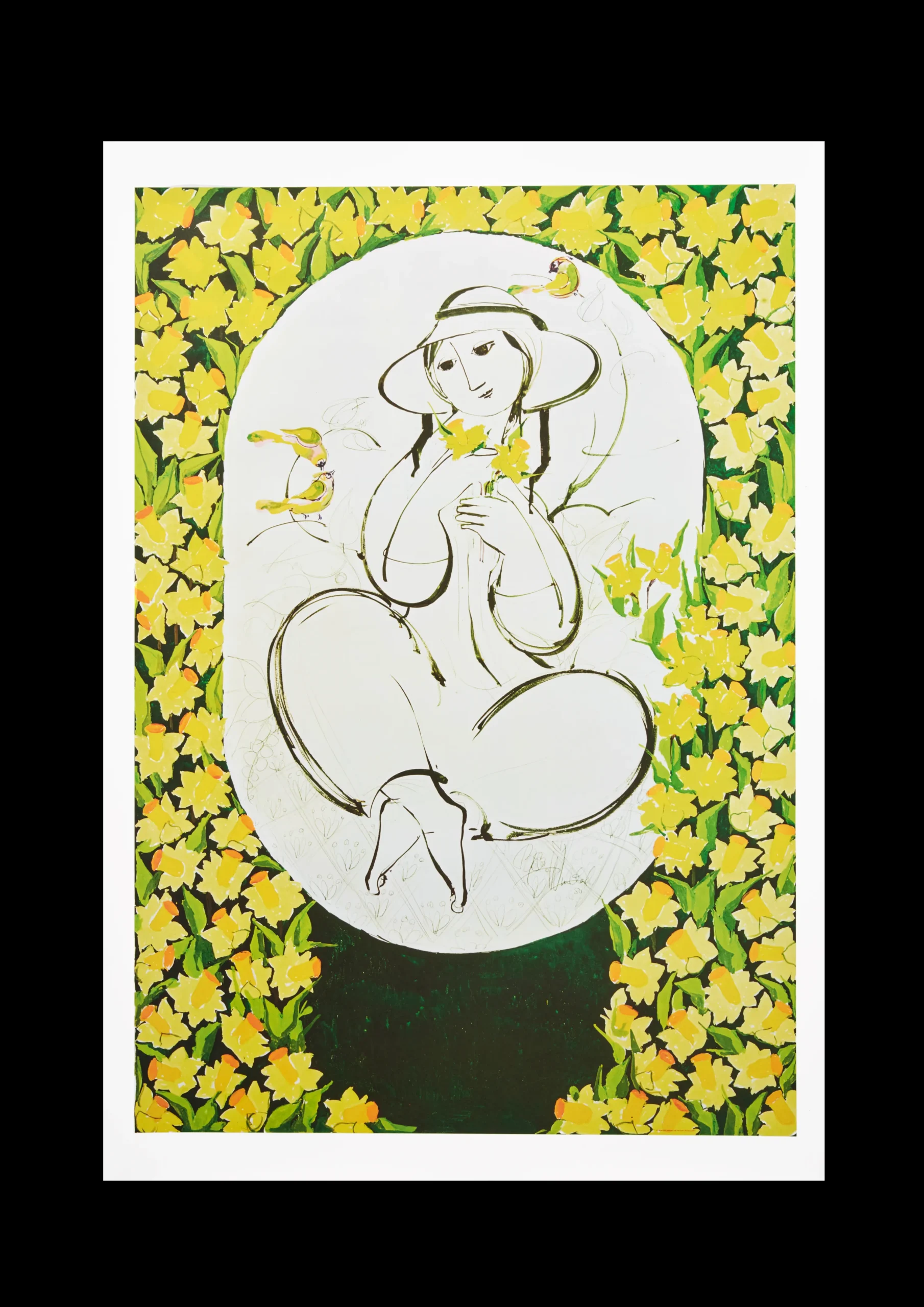Bjørn Wiinblad Plakater Og Postkort|Barneplakater*Spring Sensations, 50x70 cm multi