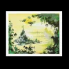 Bjørn Wiinblad Plakater Og Postkort|Barneplakater*Wiinblad Curtain, 50x40 cm