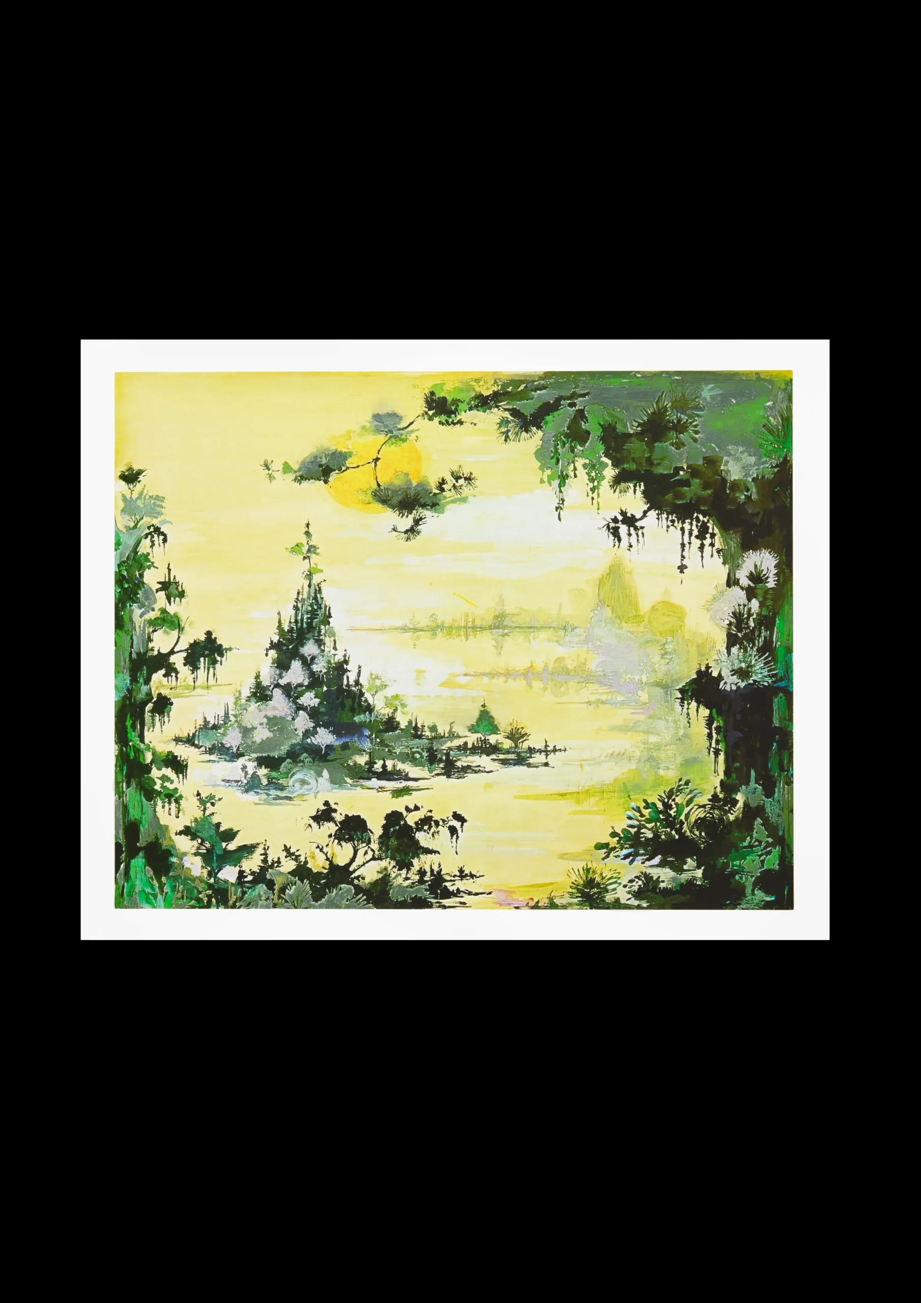 Bjørn Wiinblad Plakater Og Postkort|Barneplakater*Wiinblad Curtain, 50x40 cm