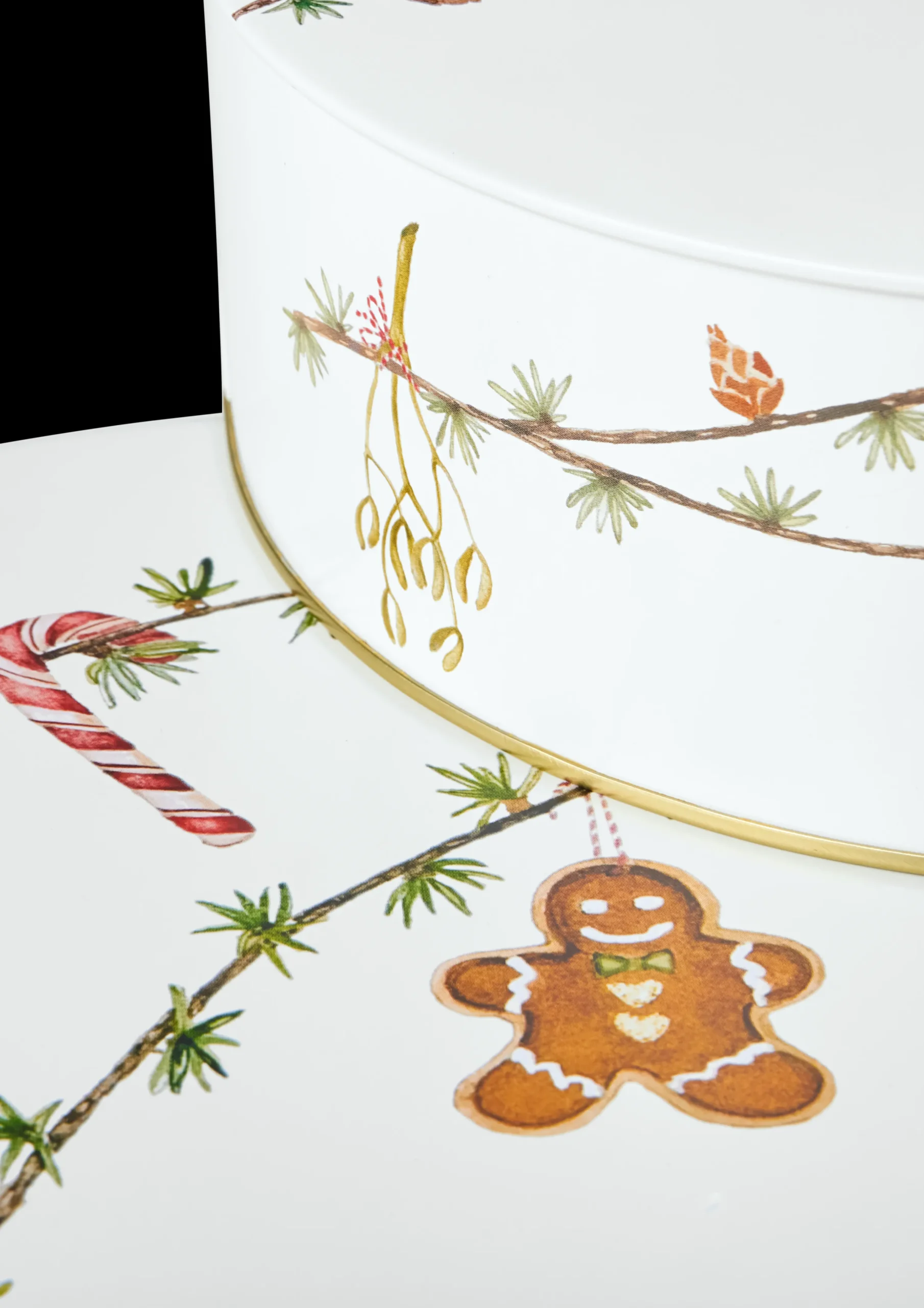 Kähler Kakebokser*Hammershøi Christmas Oppbevaringsbokser – Elegant Julehygge