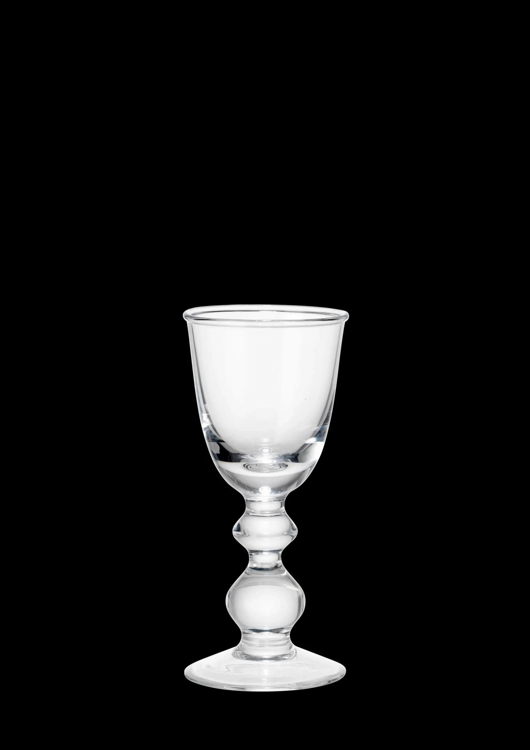 Holmegaard Drinkglass|Dessertvinglass*Charlotte Amalie Hetvinsglass 8 cl klar