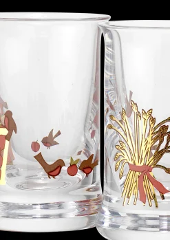Holmegaard Drinkglass|Drinkglass*Christmas Juledrammeglass 2022 3 cl multi