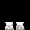 Holmegaard Lysestaker Og Stearinlys|Telysholdere*Christmas Julelyslykt 2024 H7.5 multi 2 stk.