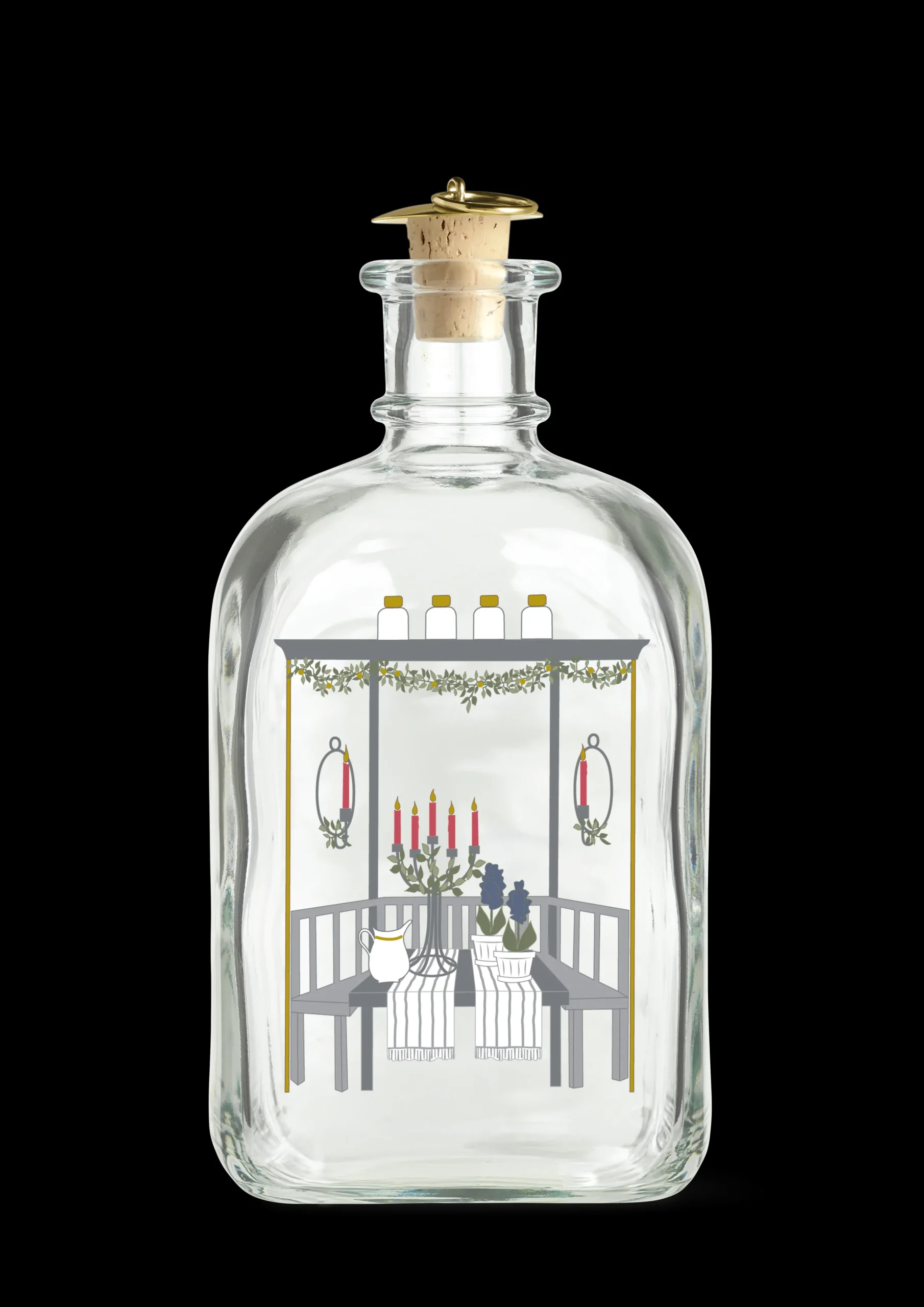 Holmegaard Karaffer*Christmas Juleflaske 2024 73 cl multi - Kjøp nå