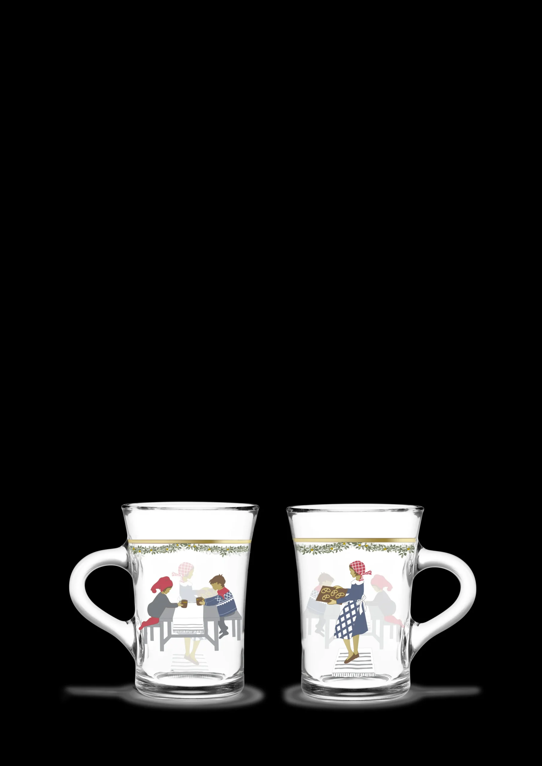 Holmegaard Juleservise & Borddekking*Christmas Jule hotdrink-glass 2024 23 cl multi