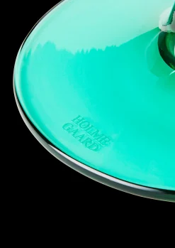 Holmegaard Vinglass*Flow Glass med stett 35 cl emerald green