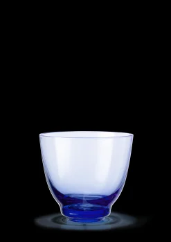 Holmegaard Vannglass*Flow Vannglass 35 cl mørk blå - Kjøp nå