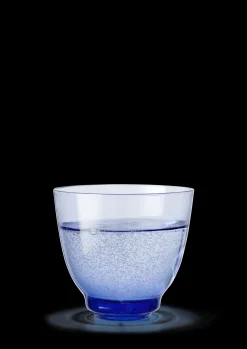 Holmegaard Vannglass*Flow Vannglass 35 cl mørk blå - Kjøp nå