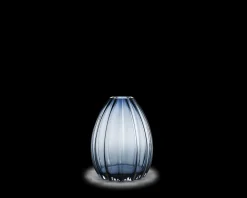 Holmegaard Vaser Og Urtepotteskjulere*2Lip Vase H34 mørk blå