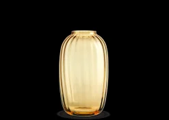 Holmegaard Vaser Og Urtepotteskjulere*Primula Vase H25.5 amber