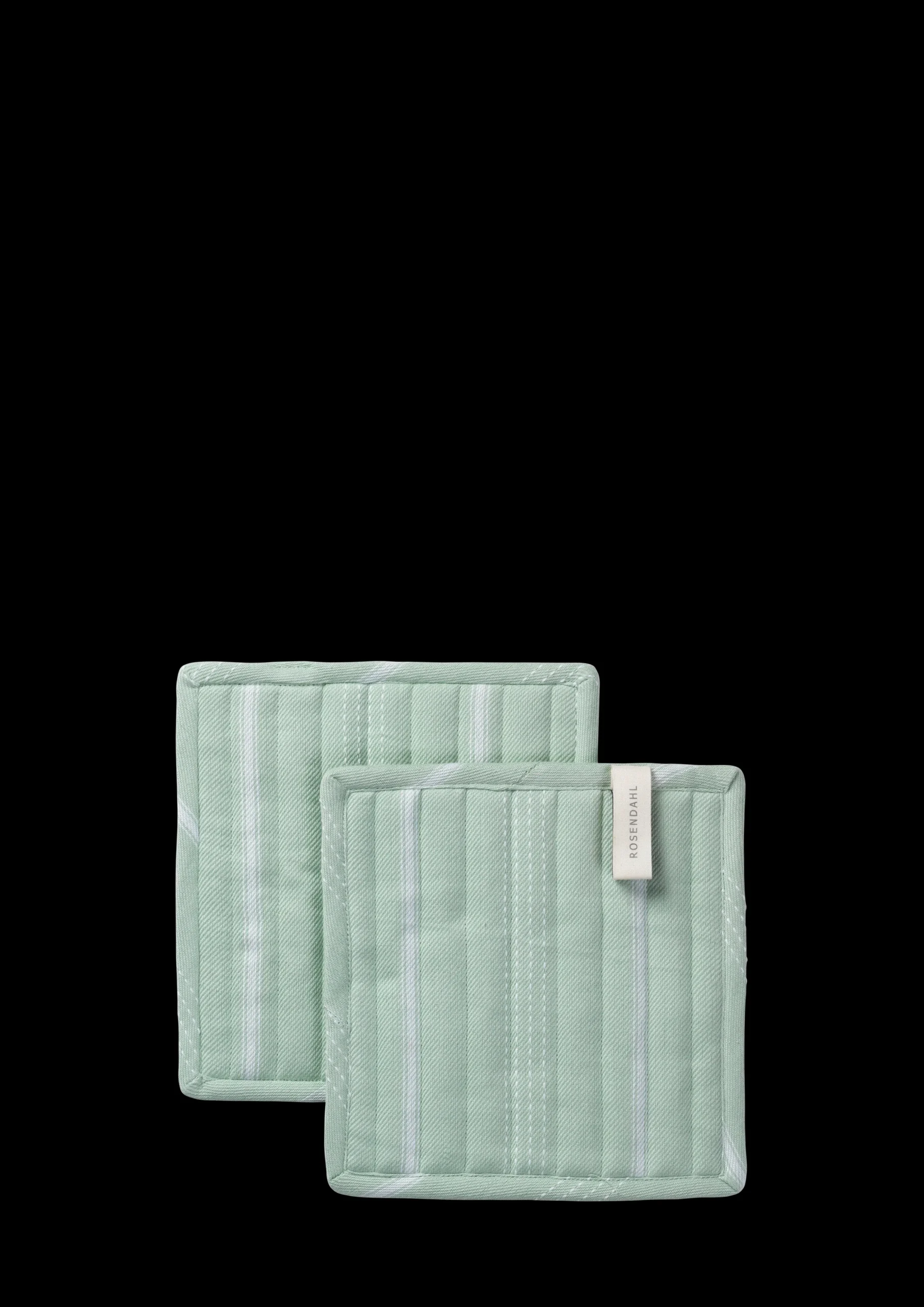 Rosendahl Grytelapper|Grytelapper*Holmegaard Textiles Beta Gryteklut 22x22 cm mint 2 stk.