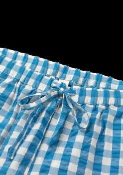 JUNA Nattøy*Bæk&Bølge Barbara pants XS blå/bjørk