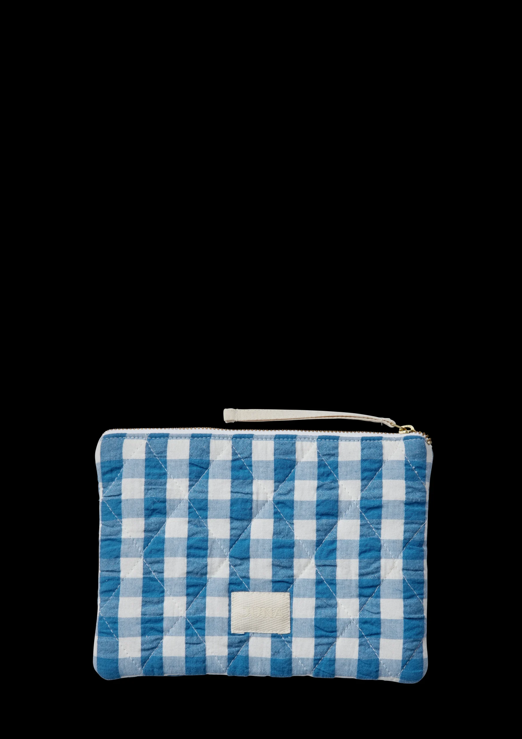 JUNA Vesker Og Toalettvesker*Bæk&Bølge Dalila Toiletbag 20x14 cm blå/bjørk
