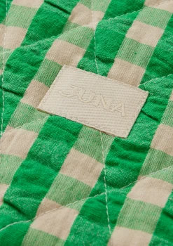 JUNA Vesker Og Toalettvesker*Bæk&Bølge Dalila Toiletbag 20x14 cm Grønn/Sand