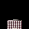 JUNA Vesker Og Toalettvesker*Bæk&Bølge Dalila Toiletbag 20x14 cm Chocolate/Hvit