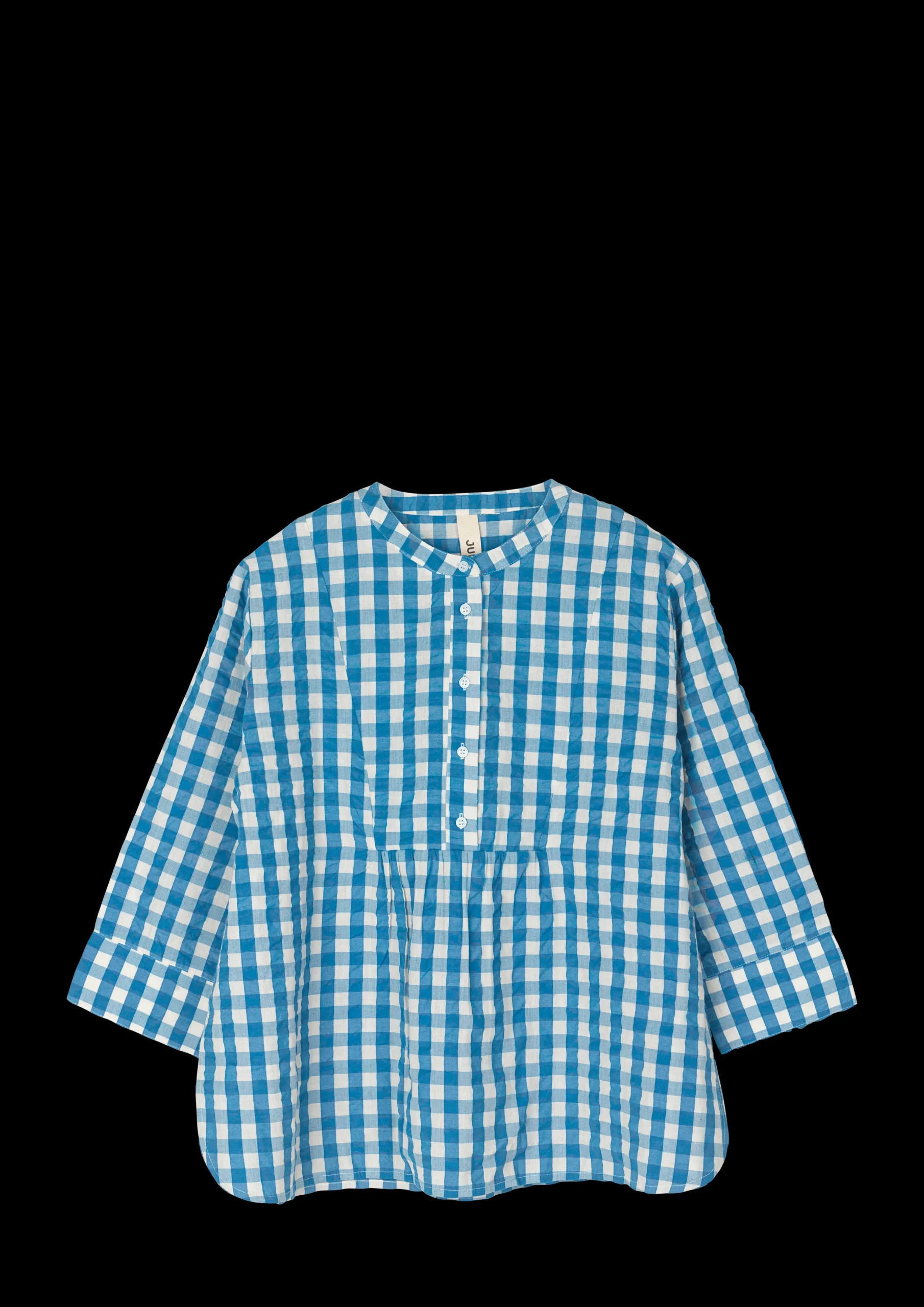 JUNA Nattøy|Topper*Bæk&Bølge Irene shirt S/M blå/bjørk