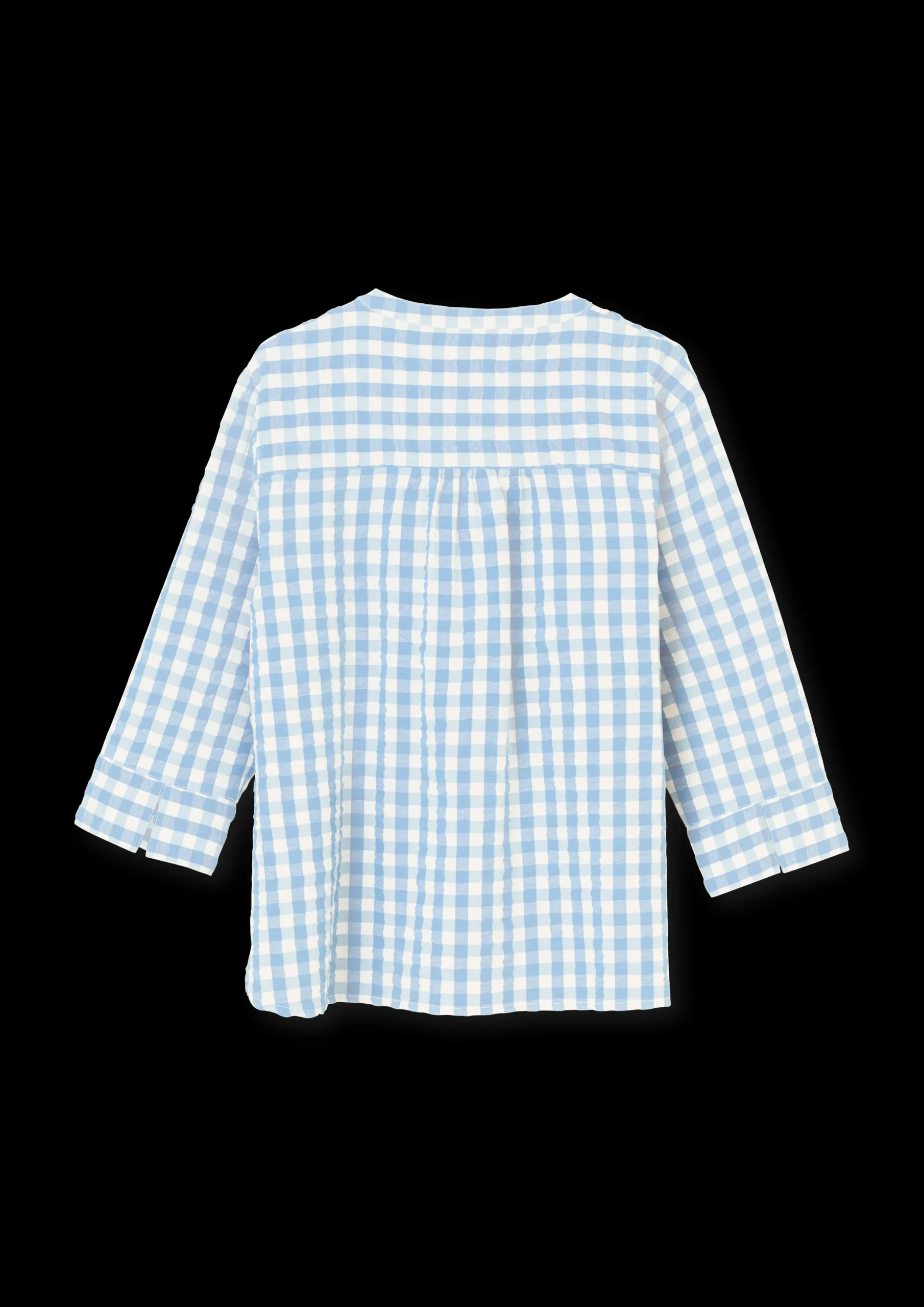 JUNA Nattøy|Topper*Bæk&Bølge Irene shirt XS lys blå/hvit