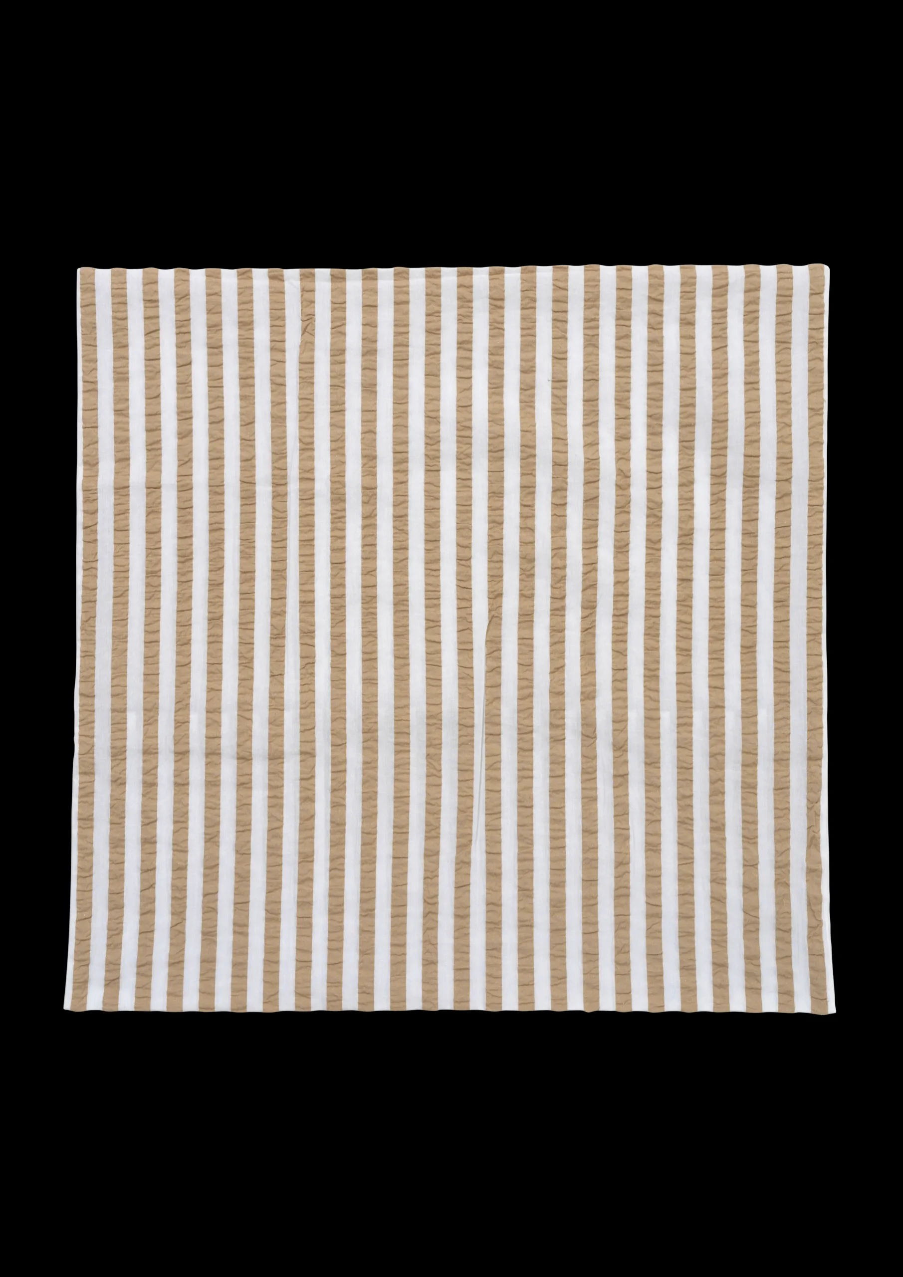 JUNA Putetrekk*Bæk&Bølge Lines Putetrekk 63x60 cm sand/hvit DK