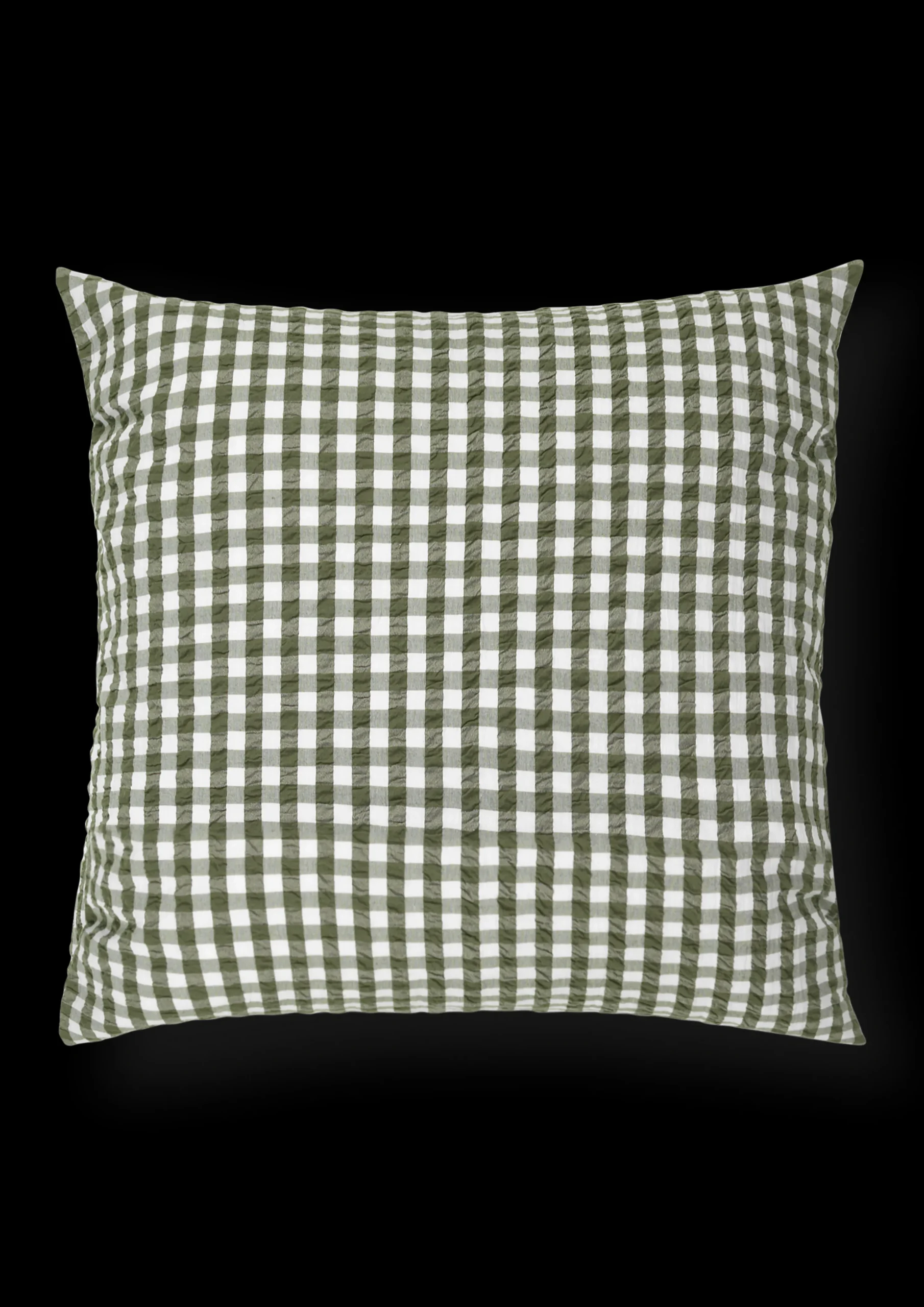 JUNA Putetrekk*Bæk&Bølge Putetrekk 63x60 cm grønn/hvit DK