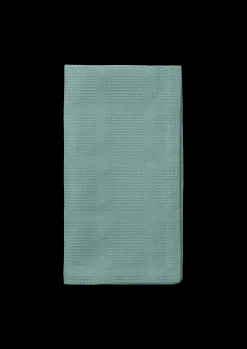 JUNA Servietter|Servietter*Brick Stoffserviett 45x45 cm turkis 4 stk.