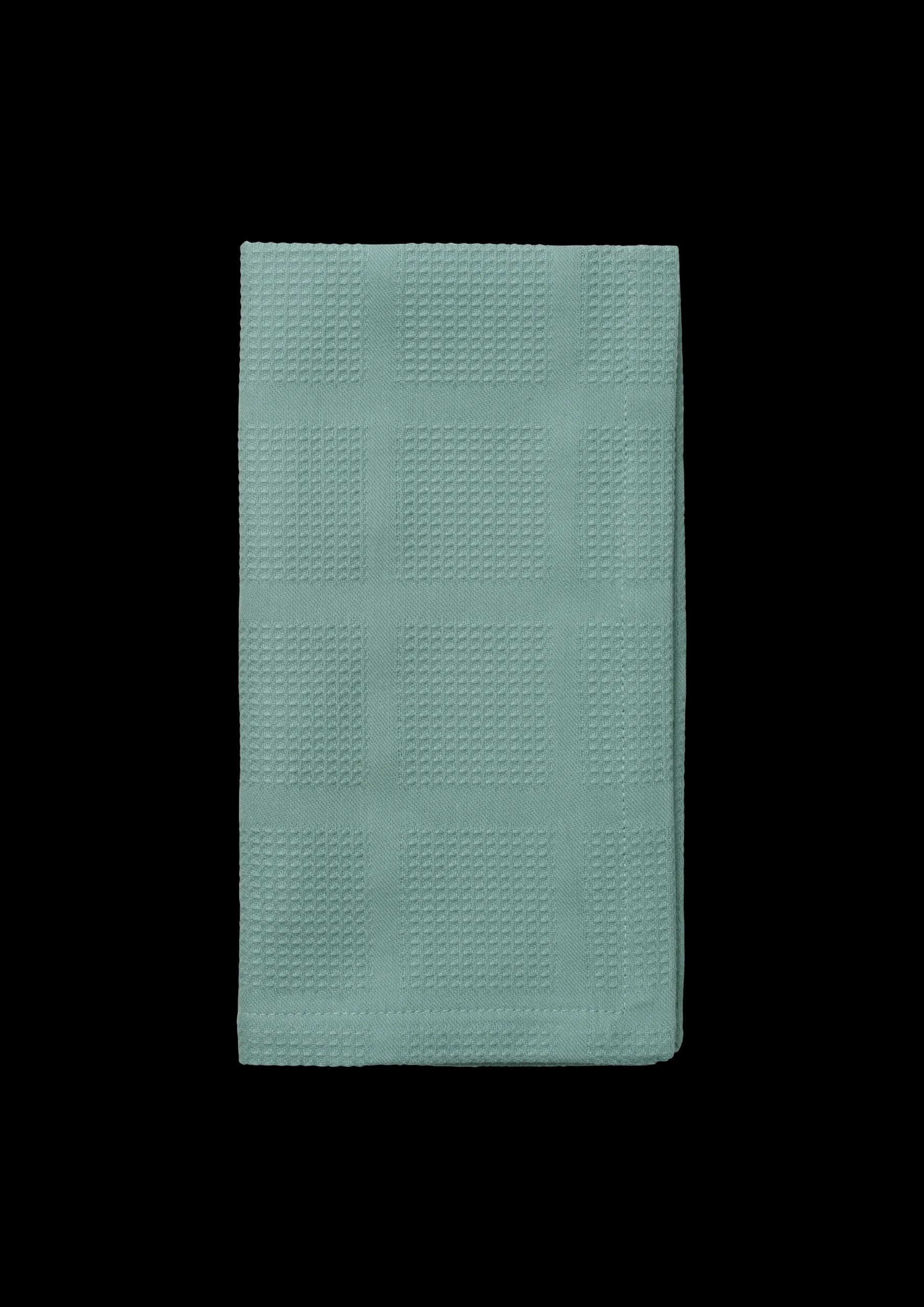 JUNA Servietter|Servietter*Brick Stoffserviett 45x45 cm turkis 4 stk.