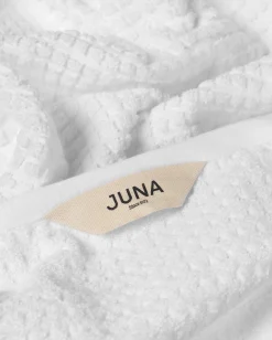 JUNA Håndklær*Check Håndkle 70x140 cm hvit