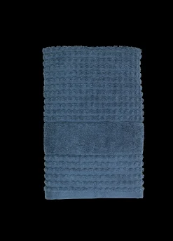 JUNA Håndklær*Check Håndkle 50x100 cm mørk blå