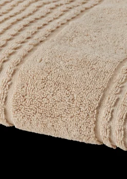 JUNA Håndklær*Check Håndkle 50x100 cm sand