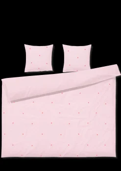 JUNA Nyheter|Sengetøy*Daisy Sengetøy 220x220 cm pink/rød SE