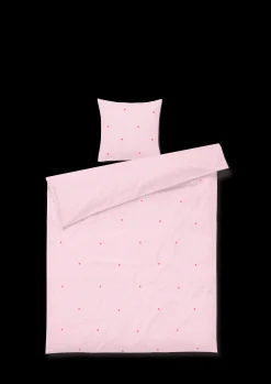 JUNA Nyheter|Sengetøy*Daisy Sengetøy 140x200 cm pink/rød DK