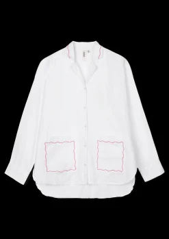 JUNA Nattøy|Topper*Lollipop Sofie Shirt S/M hvit - Kjøp på Rosendahl.com