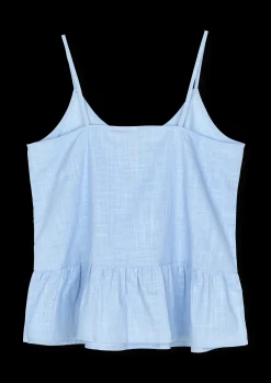 JUNA Nattøy|Topper*Monochrome Liv chemise i lyseblått str. S/M – Kjøp her