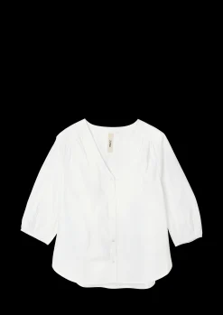JUNA Nattøy|Topper*Soft Adele shirt XS hvit