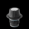Kähler Tilbehør Til Kaffe Og Te|Reservedeler Og Tilbehør*Kahler Hammershøi Plugg Ø4 cm sort - Kjøp hos Rosendahl.com