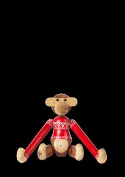 Kay Bojesen Trefigurer Og Skulpturer*Ape Christmas Jumper 2024 liten teak/limba