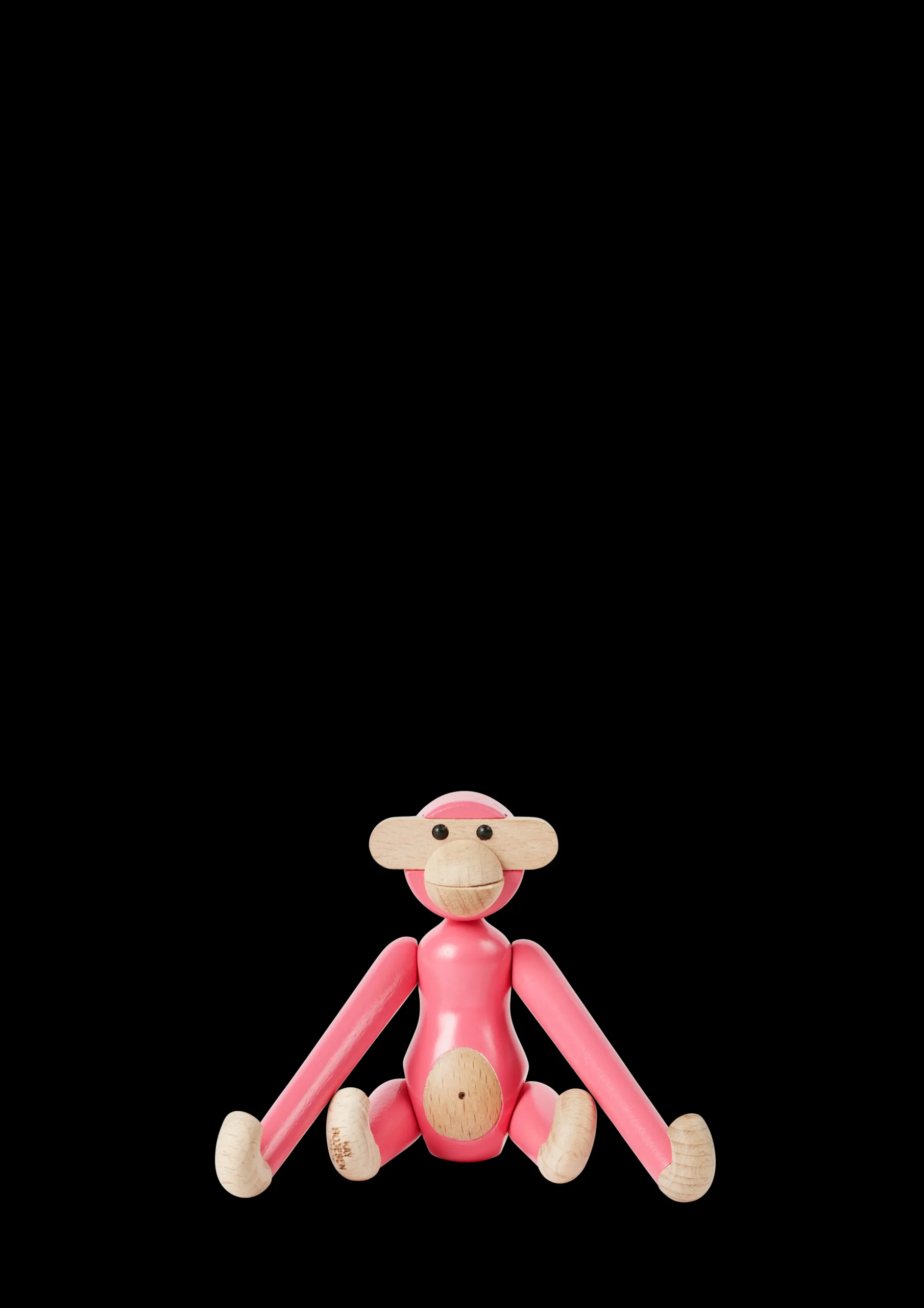 Kay Bojesen Nyheter|Trefigurer Og Skulpturer*Ape mini pink