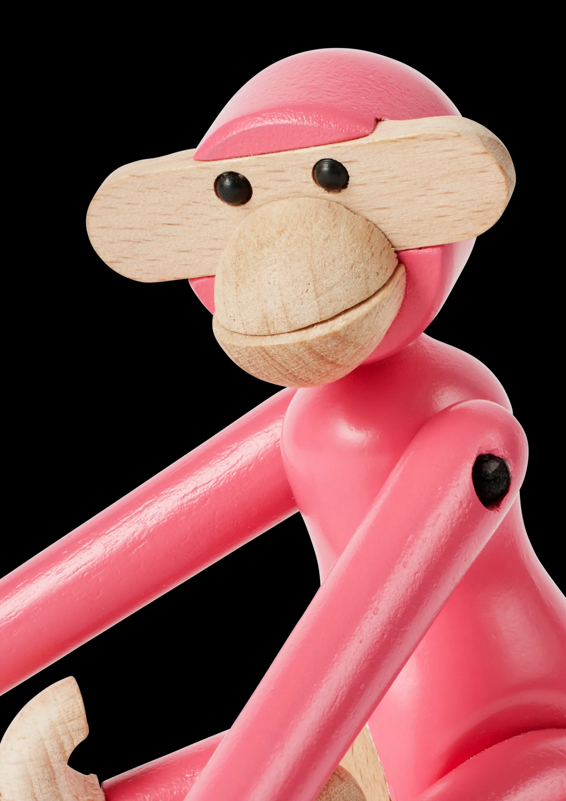 Kay Bojesen Nyheter|Trefigurer Og Skulpturer*Ape mini pink