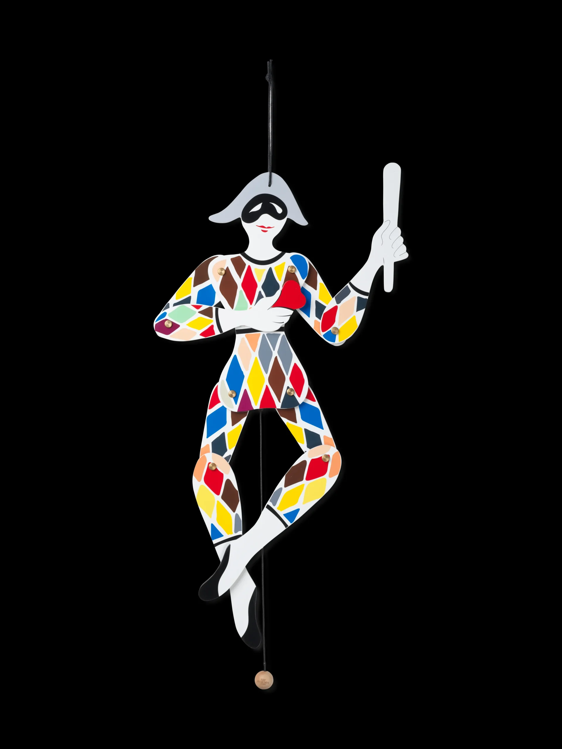 Kay Bojesen Leker*Harlekin Sprellemann multi