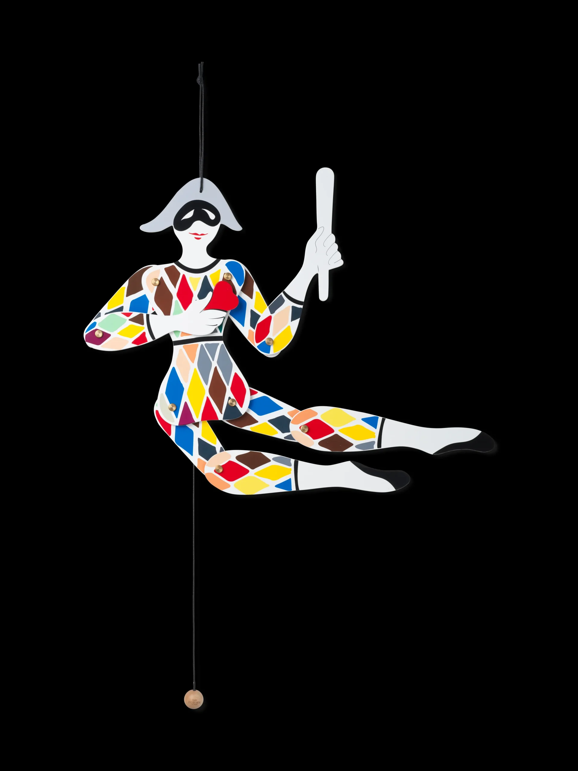 Kay Bojesen Leker*Harlekin Sprellemann multi