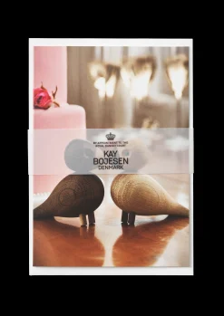Kay Bojesen Plakater Og Postkort*Postcard Lovebirds A6 eik/røkt eik 1 stk.