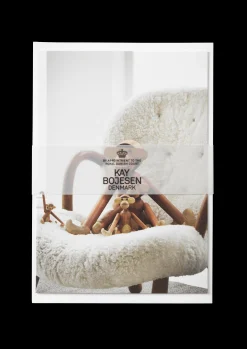 Kay Bojesen Plakater Og Postkort*Postcard Monkeys, 4 sizes A6 teak/limba 1 stk.