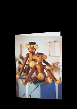 Kay Bojesen Plakater Og Postkort*Postcard Student A6 teak/limba 1 stk.
