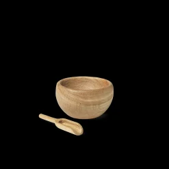 Kay Bojesen Salt Og Pepper*Saltkar med skje Ø7 cm eik